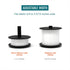 Replacement Spool Made in USA, Exact Fit for DYMO LabelWriter 550 & 450 Series Label Printers, Spare Label Holder
