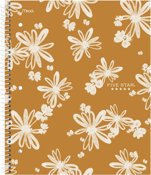 Five Star Spiral Notebooks + Study App, 2 Pack, 1 Subject, College Ruled Paper, 11" x 8-1/2"