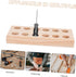 Veemoon Wooden Plier Organizer Efficient Space Utilization for Workbench Tool Room Compact Multi-functional Tool