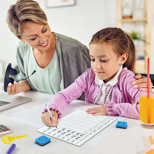 Dry Erase Handwriting Practice White Boards, 10 Boards & Erasers