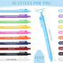 Teling 100 Pieces Motivational Pens Bulk, Inspirational Quotes Ballpoint Pens for Back to School Gifts, Black Ink Party