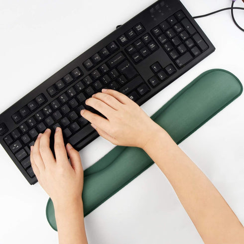 Memory Foam Set Keyboard and Mouse Wrist Pad Rest - Christmas Cushion Support for Office, Gaming, and Computer Use