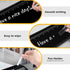 Desktop Glass Whiteboard with Ruler Marker, Calculator (12 Digit LCD Display), Tilted Keyboard Stand, Black