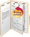 Smead Classification File Folder, 1 Divider, 2" Expansion, Legal Size, Manila, 10 per Box