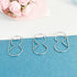 Large Silver Paper Clips, 50 Pcs Jumbo 2 Inch Cute Decorative Fat Cat Paperclips, 50mm Wide Non Skid Steel Wire