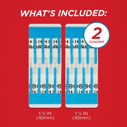 Clozex Emergency Laceration Closure Device, Close Wounds Without Stitches, Available in 3 Variations for Wounds