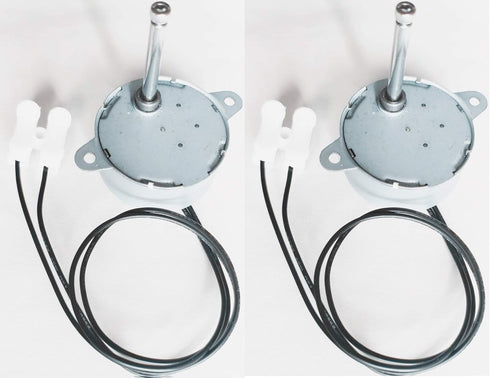 2PCS TYC-40 AC 12V 50/60Hz Synchronous Motor, 5RPM CW/CCW for LED Decoration Christmas Ornament