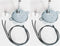 2PCS TYC-40 AC 12V 50/60Hz Synchronous Motor, 5RPM CW/CCW for LED Decoration Christmas Ornament