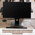 SATINIOR 10 Packs Desk Cable Wire Grommet Cord, PC Computer Desk Plastic Grommet Cord, Tidy Cable Hole Cover Organizers