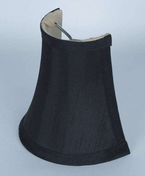 Urbanest 3x5x5 Inches Black Clip-on Wall Sconce Half Shade