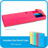 C-Line Slider Pencil Case, Poly, Assorted Colors, Pack of 24 (05600-24)