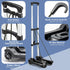 Gorpuire 2 Small Folding Hand Truck Dolly with Wheels, Foldable Luggage Cart, Lightweight Aluminum Collapsible Trolly