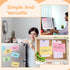 WINKIO 4x6 Inches, 200 Count Cards,150gsm (50 Colored Index Cards Note Heavy Weight College Ruled Colored Flashcards
