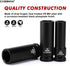 14PCS 1/2" Set, 6-Point, 10mm 32mm, CASOMAN Drive Deep Impact Socket Metric, CR-MO, to for Auto Repair, Mechanic