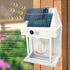 IP65 Diydeg Solar Wall Lantern Lights, Outdoor Wall Sconce, LED Solar Lights Outdoor Exterior Security Lamps Wall Mount