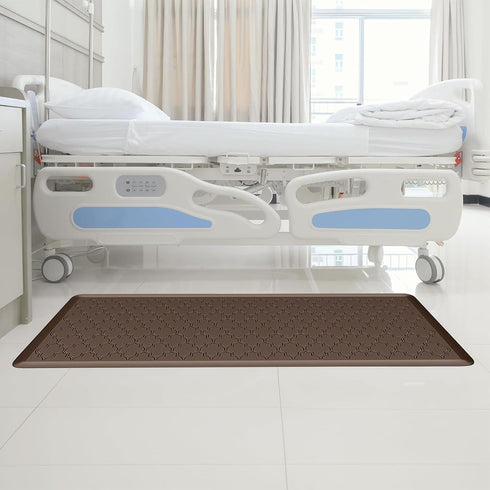 XINMAIZI (Coffee,29*17in/75*44cm) Fall Protection Mat for Elderly for Elderly, Senior, Handicap - Prevention Pad Reduce
