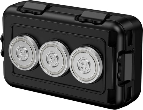 Magnetic Key Box, Waterproof Key Holder Under Car, Hide a Key Magnetic Holder for Outdoor Use