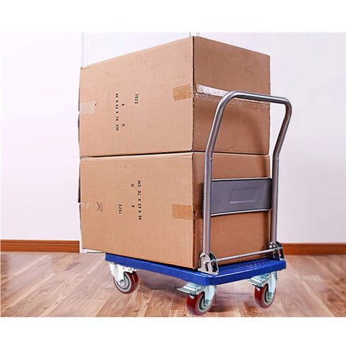 3 inch Heavy Duty Casters Load 2000lbs, Lockable Bearing Plate Wheels with Brakes, Set of 4