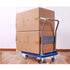 3 inch Heavy Duty Casters Load 2000lbs, Lockable Bearing Plate Wheels with Brakes, Set of 4