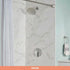Set 6 Inch WRISIN Shower Faucet Brushed Nickel, Shower Valve Kit with Showerhead