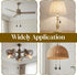 Thinp 4 Bulb Pcs Ceiling Fan Pull Chain Extender, Pull Chain Extension Fan Light Shaped Pulls Chains for Ceiling Fans