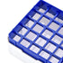 uxcell Centrifuge Tube Freezer Storage Box, 25 Places Waterproof Polypropylene Holder Rack for 1.8/2ml Tubes