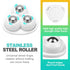 KornaDoz 8 360 Countertop, PCS Self Adhesive Caster Wheels, Swivel Mini Casters for Small Appliances - Appliance