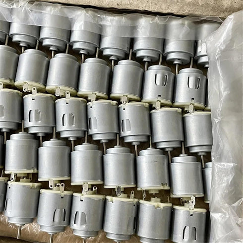 RNUDBLSK 10PCS RE-140RA-12240 21mm 3V 5V 6V 9800RPM Round Electric Motor DC Small Motor for Electric Climbing Car Boat