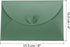 PATIKIL Gift Card Envelopes, 24 Pack Heart Shaped Clasp Photo Gift Card Holders Mini Envelope for Birthdays Weddings, Dark Green by PATIKIL