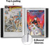 Dunwell Comic Book Storage Album, Binder with 6 Super Heavyweight Sleeves, Acid-Free, Gift for Collectors