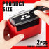 Fulmoon 2 Pieces Self Inking Rubber Stamp, Personalized DIY Stamp Kit with Black Ink for Office Supplies