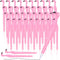 Fulmoon Cute Flamingo Gel Ink Pens, Pink Flamingo Gift for Child, Teacher, Student, 0.5mm Black Ink, 40 Pcs