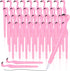 Fulmoon Cute Flamingo Gel Ink Pens, Pink Flamingo Gift for Child, Teacher, Student, 0.5mm Black Ink, 40 Pcs