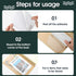 Tinlade 6 Pcs Clear Adhesive Corner Pockets 6 x 6 Inch, Sticky Pocket Sleeves for Extra Storage in Notebooks and Folders