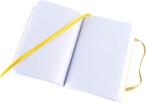 Pentalic 3" x 4" Pocket Sketchbook Traveler Journal, 160 Pages, Citrine Yellow by Pentalic