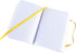 Pentalic 3" x 4" Pocket Sketchbook Traveler Journal, 160 Pages, Citrine Yellow by Pentalic