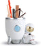 Pen Holder, Astronaut Stand for Desk, Decorative Resin Pencil Organizer, Ideal Gift for Office or Classroom