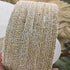 6'' x 1'' Spiral Sewn Rigid Sisal Buffing Wheel, 5/8 Inch Arbor Hole, Rigid Sisal Polishing Wheel for Bench
