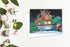 Camper and Santa Christmas Card - Stonehouse Collection, 18 Christmas Cards & 19 Envelopes, USA Made