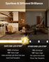Pak 16.4ft, Dimmable 2300K-6500K, 24V 3040 36W 90, COB LED Strip Lights White CCT Tunable DC High Lumen Cuttable LED