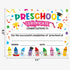 AUGTHEEP 35 8.5 11 Inches Pcs Preschool Diploma for Kids Preschool Graduation Award Certificate for Kids Certificates