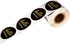 Hello Gorgeous Stickers, 250 Small Business Labels, 1.5" Elegant Gold Foil Envelope Seals, Made in The USA