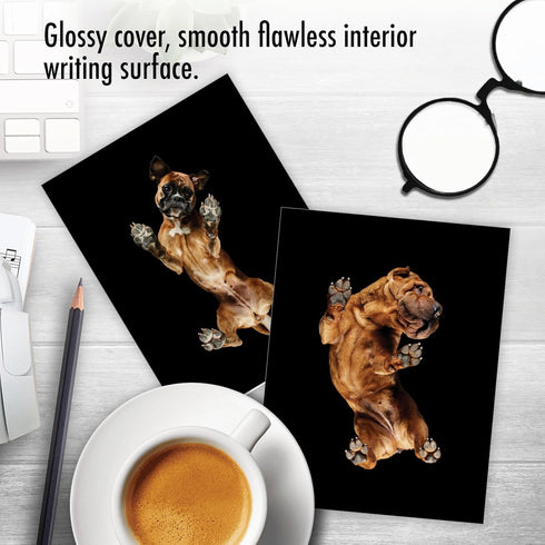 The Best Card Company, 20 Boxed Dog Cards with Envelopes, Blank Assortment (10 Designs)