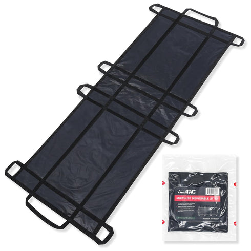 MediTac Litter, Latex-Free Black Nylon Handles & Durable Non-Woven Fabric, 750 Lb