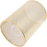 E27/e14 Uonlytech Rattan Lamp Shade Barrel Lampshade Lamp Cover Woven Lamp Shade Replacement Hanging Pendant Light