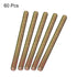 uxcell 60pcs Fully Threaded Rods 5/16 x 3-1/2 Inch - Carbon Steel All Thread Studs for Furniture Assembly