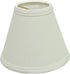 Aspen Creative 32045-2A, 3" 6" 5" Set 2 Hardback Empire Clip-On Chandelier Lamp Shade, Off-White, Top x Bottom x Slant