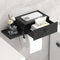 Lifewit Toilet Paper Holder with Shelf and Drawer, Screw or Adhesive Wall