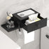 Lifewit Toilet Paper Holder with Shelf and Drawer, Screw or Adhesive Wall