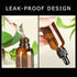 Teenitor Eye Dropper Bottles with Funnels, Plastic Transfer Pipettes & Labels, 30ml Glass Tincture Bottles, Amber